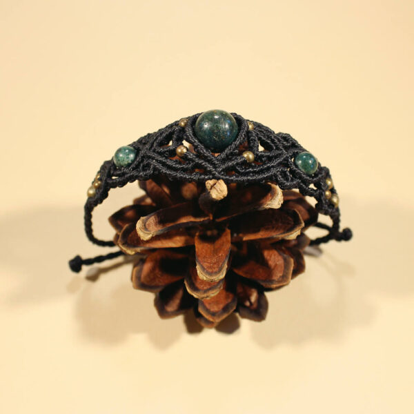 Armband "Mossöga" med Agat - Bild 2
