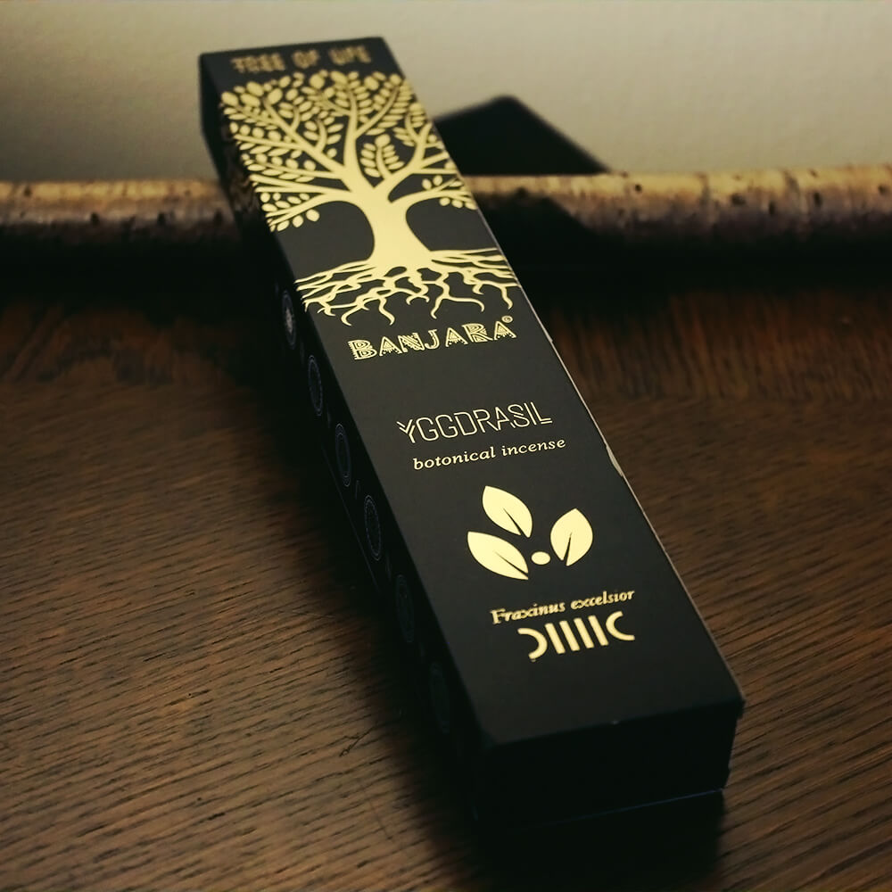 Yggdrasil r&ouml;kelsepinnar fr&aring;n m&auml;rket Banaja